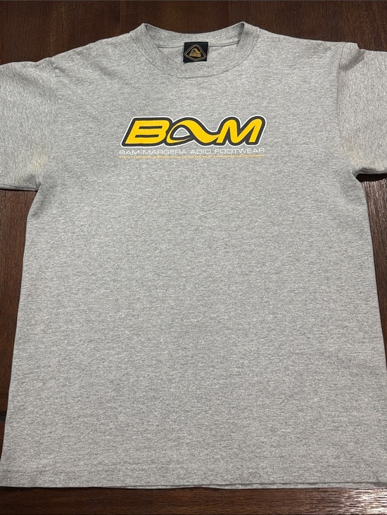 Adio Other - Adio Footwear BAM Logo Crewneck Short-Sleeve T-Shirt - Gray Large